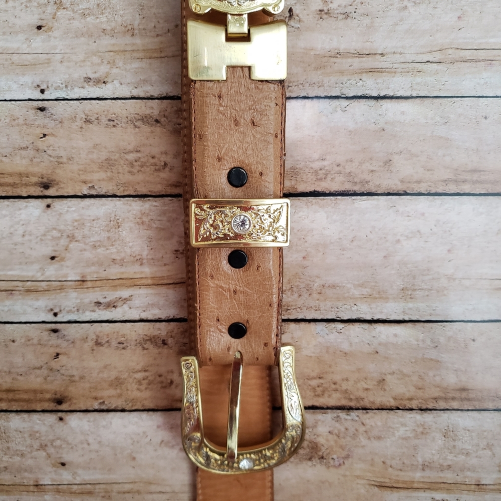 Western or Norteño style belt 32 inches long